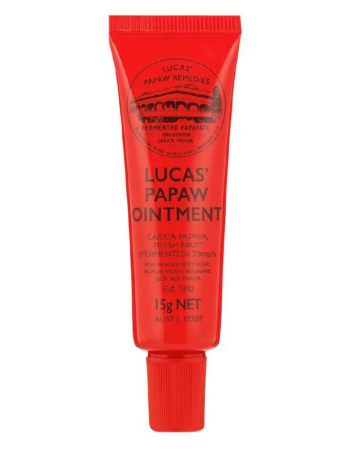 Lucas Papaw Ointment 15g 木瓜膏木瓜万用膏 15g【保质期2028/11】